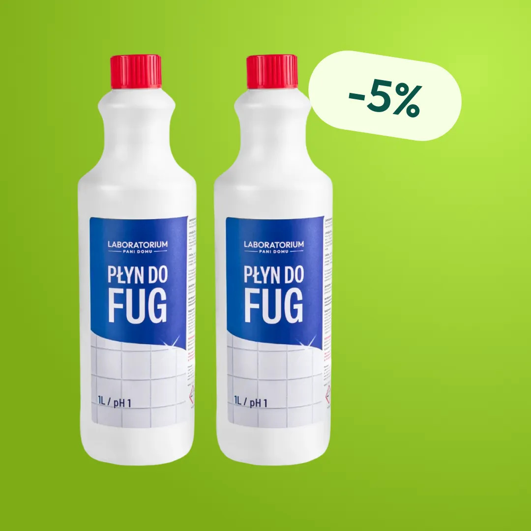 D-LUX płyn do czyszczenia fug 1 L - Zestaw 2 Butelek Z Rabatem i Darmową Wysyłką